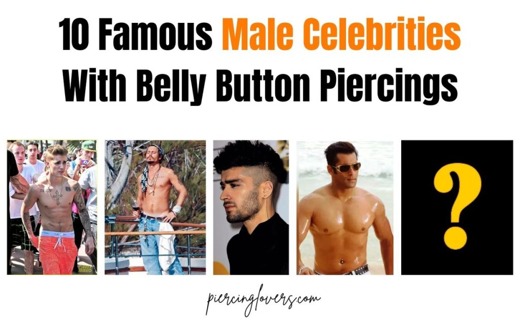 10 Famous Male Celebrities With Belly Button Piercings