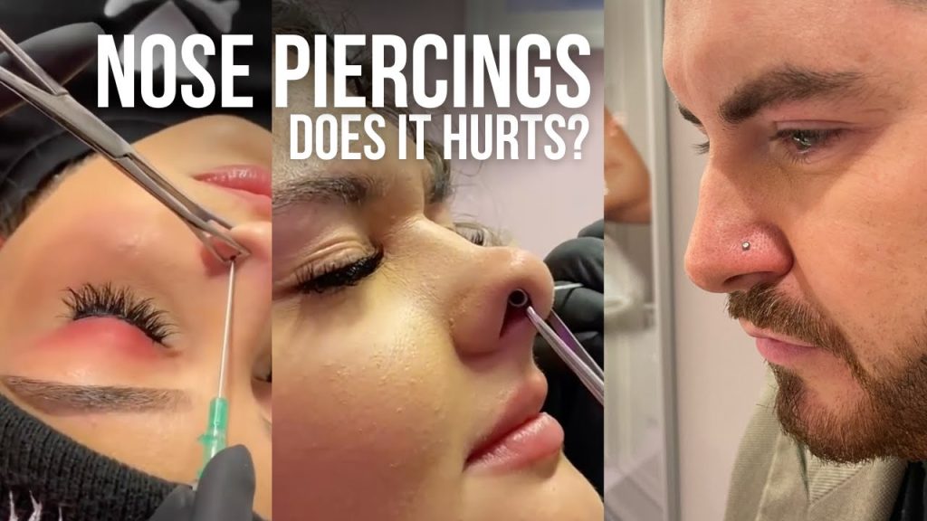 Do a Nose Piercing Hurt