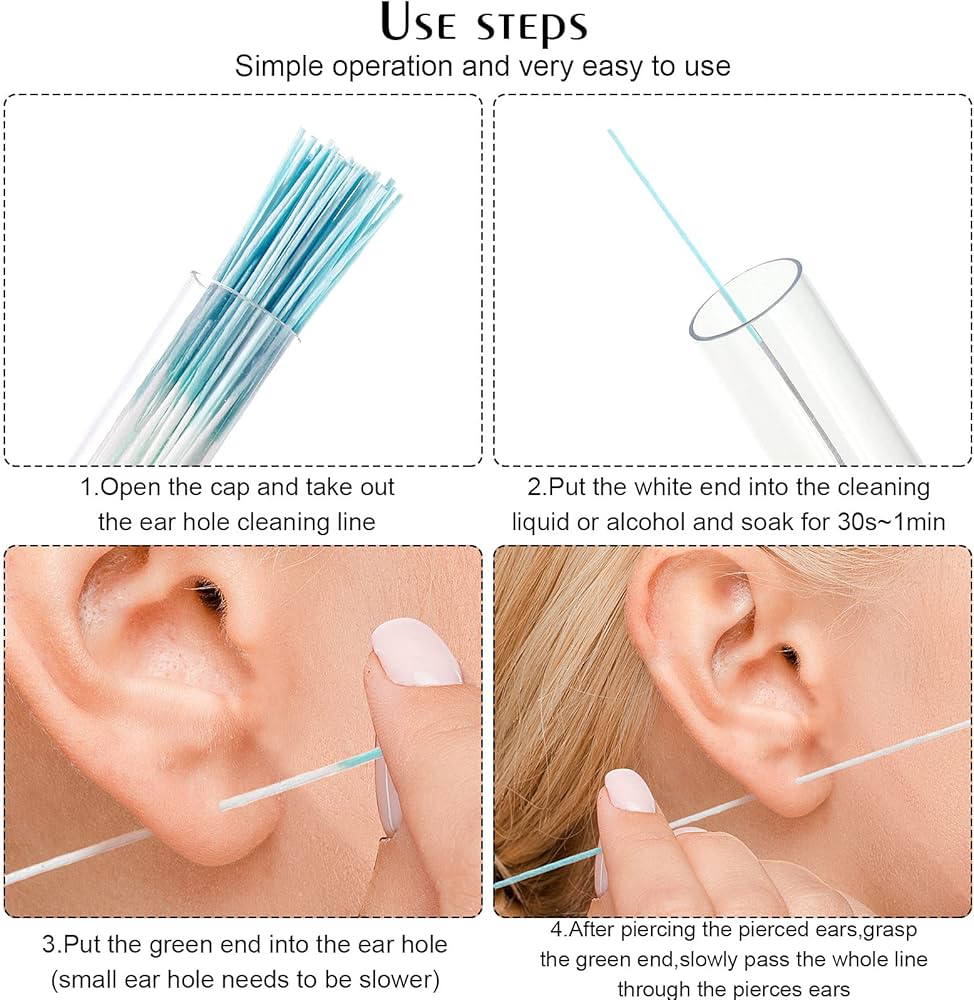 How to Clean Ear Piercing Hole