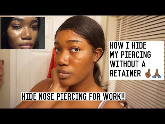 How to Conceal a Nose Piercing