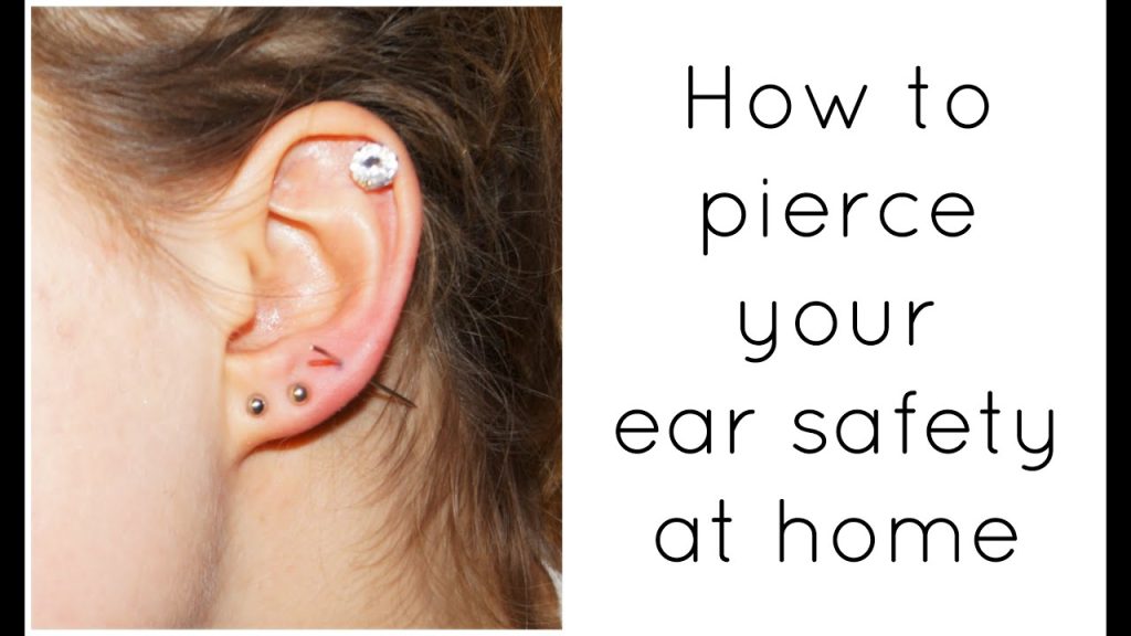 How to Pierce Your Own Ear