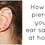 How to Pierce Your Own Ear