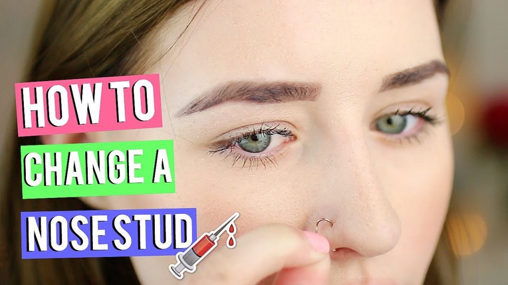 How to Put Nose Piercing in