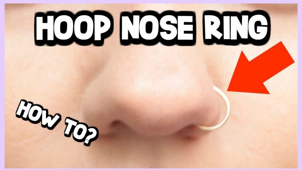 How to Put Nostril Piercing in