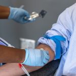 Why Ia Giving Blood After a Piercing Bad