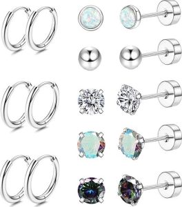 Jstyle Surgical Steel Earrings