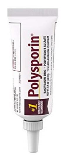 Polysporin First Aid Topical Antibiotic Skin Ointment