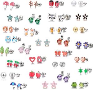 TAMHOO 30 Pairs Hypoallergenic Earrings