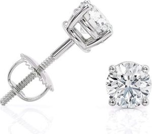 Beverly Hills Jewelers Lab Grown Diamond Earrings
