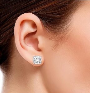 Houston Diamond District Diamond Earrings