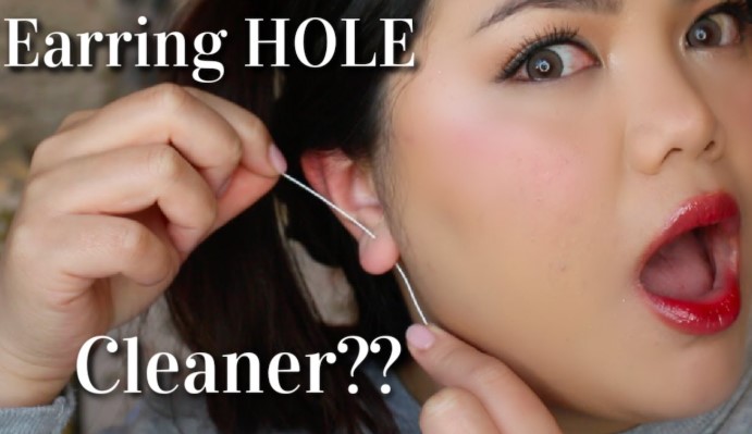 How to Clean Earring Holes