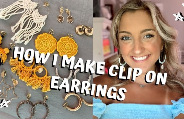 How to Make Clip on Earrings