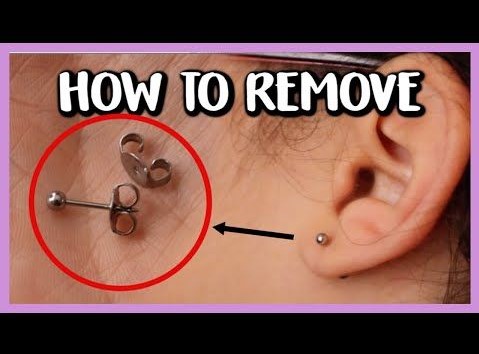 How to Remove Butterfly Back Earrings