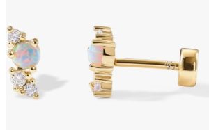 PAVOI 14K Flat Back Stud Earring