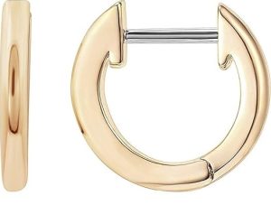 PAVOI 14K Gold Huggie Earrings