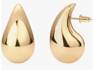 PAVOI 14K Gold Plated Hoop Earrings