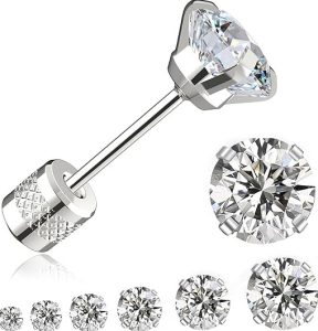 RAVORING Titanium Hypoallergenic Earrings