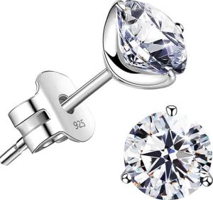 Raneecoco Cubic Zirconia Stud Earrings