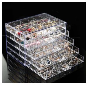 YUFONG Earring Storage Box Organizer