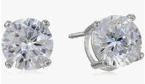 Amazon Essentials Plated Sterling Silver Earrings