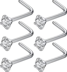 BLESSMYLOVE Nose Rings for Sensitive Skin