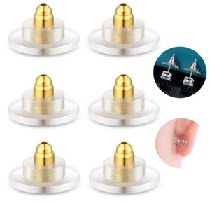 Catinee Sterling Silver Earring Backs for Studs