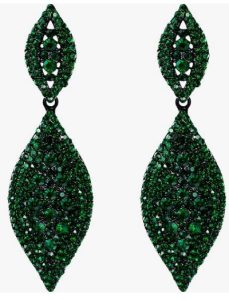 Flyonce Women's Rhinestone Crystal Earrings