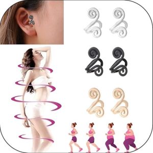 Frodete Acupuncture Clip on Earrings for Women