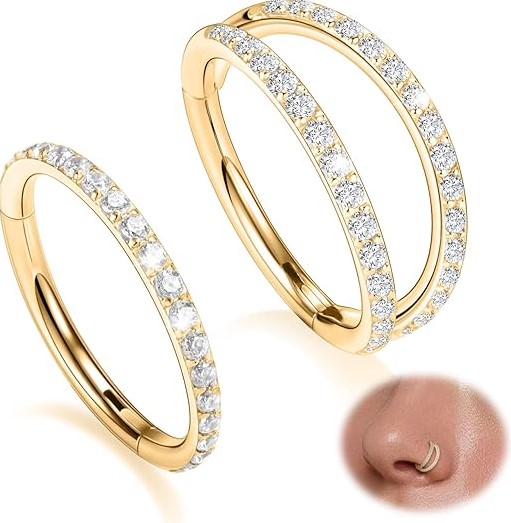 Hoop Style Rings 5 Best Hoop Nose Rings That Elevate Everyday Style