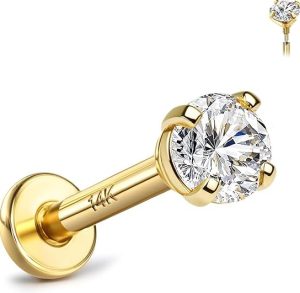 GEMQUEEN Tragus Conch Helix Piercing Jewelry