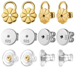 Goffing Earring Backs for Droopy Ears