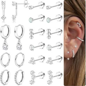 MILACOLATO Hypoallergenic Tragus Piercing Jewelry