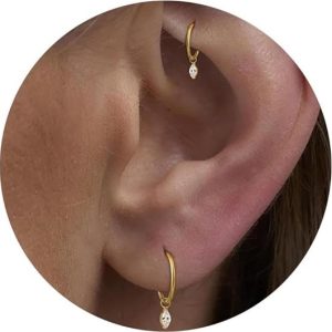 NONTAI Rook Piercing Jewelry Cartilage Earrings