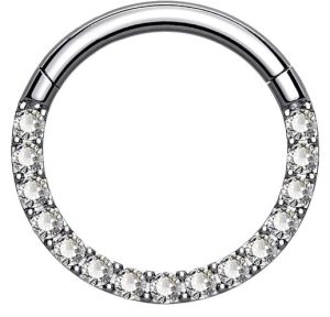 OUFER Titanium Daith Earring