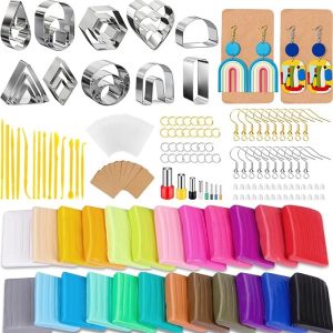Snoghmil Polymer Clay Earring Making Kit