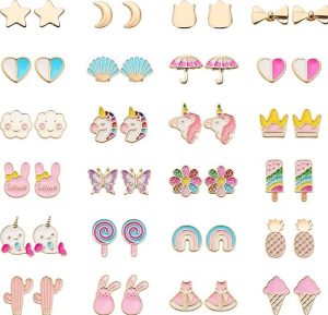 TAOMOCO Hypoallergenic Stud Earrings Set