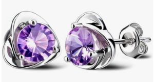 Volare Dainty CZ Zircon Acupressure Earrings