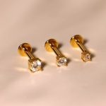 best flat back earrings for sensitive ears