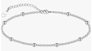 CHIC & ARTSY Silver Ankle Bracelet