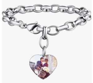 Custom4U Personalized Picture Bracelet