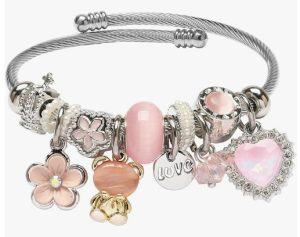 DS Adjustable Charm Bracelet for Teen Girls