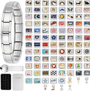 Double Fair Custom Italian Charm Bracelet