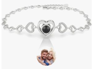 Easycosy Personalized Bracelets with Picture Inside