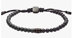 Fossil Beaded Bracelet for Men