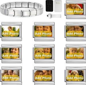 GEMOSA Custom Italian Charm Bracelet