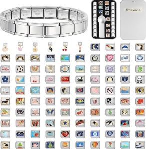 GEMOSA Custom Italian Charm Bracelet