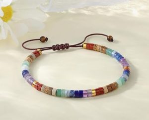 JoycuFF Chakra Crystal Bracelets for Women