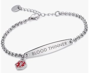 LinnaLove-Pre-engraved Medical Alert Bracelet