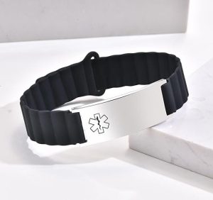 MEALGUET Comfortable Medical ID Bracelet