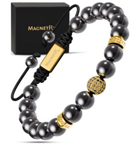 MagnetRX Magnetic Beaded Bracelets for Men